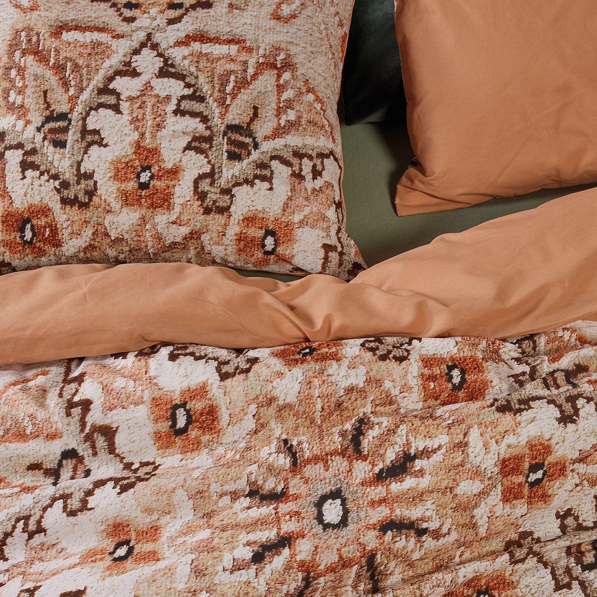 Bedding House Persian Rug Natural Cotton Quilt Cover Set Queen - Harrogates
