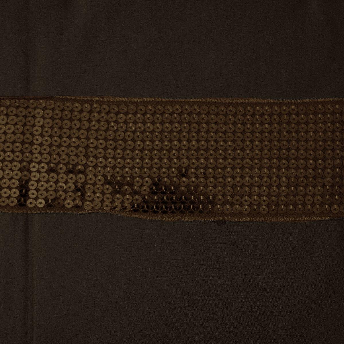 Accessorize Sequins Chocolate Quilt Cover Set King - Harrogates