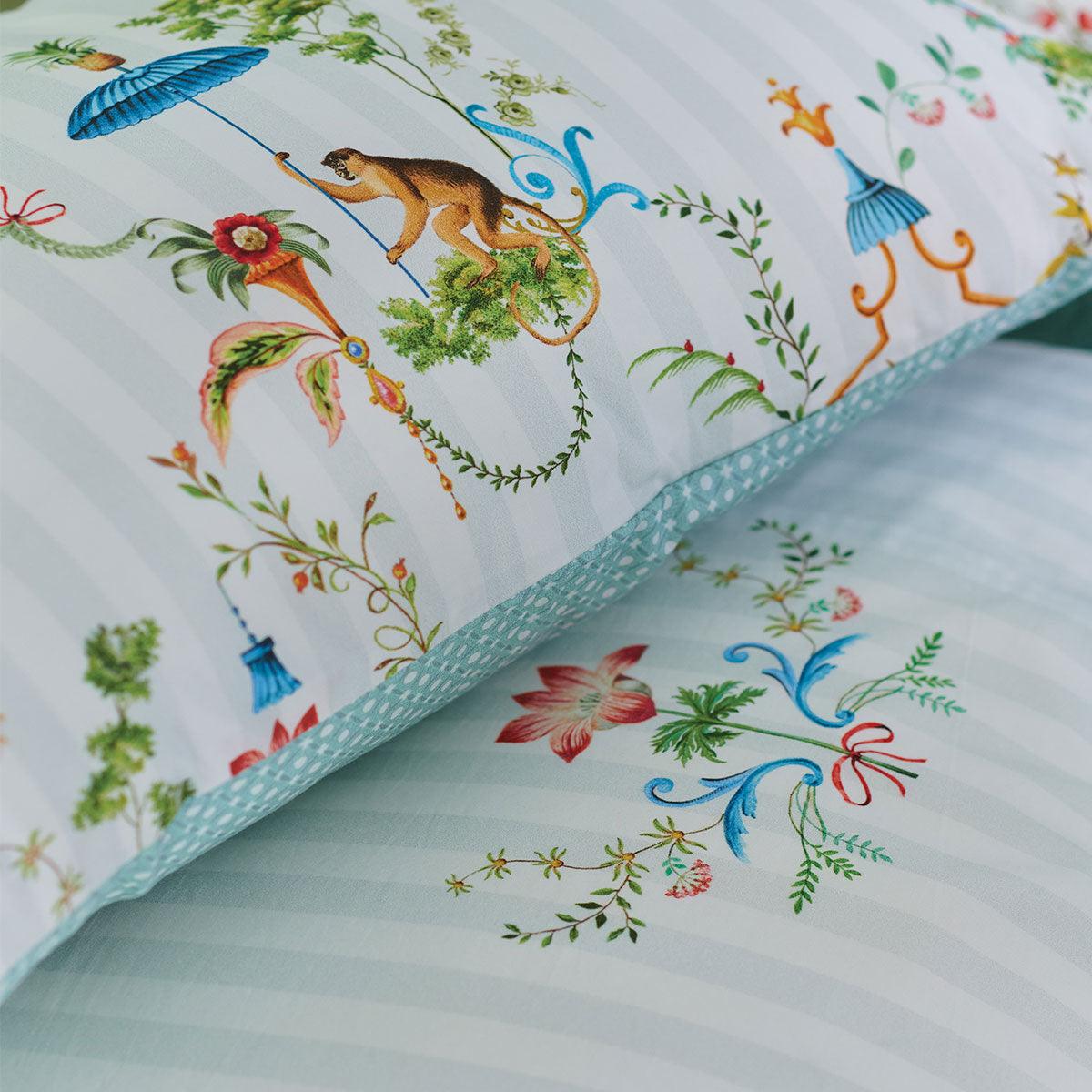 PIP Studio Singerie White Cotton Quilt Cover Set Queen - Harrogates