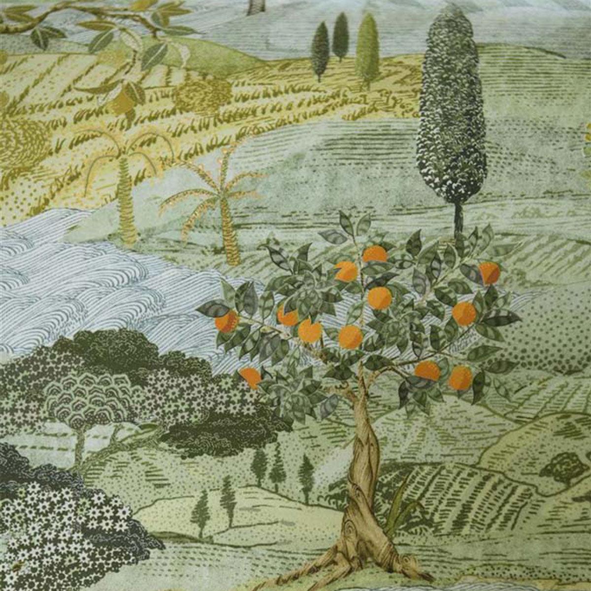 PIP Studio Toscana Green Cotton Quilt Cover Set King - Harrogates