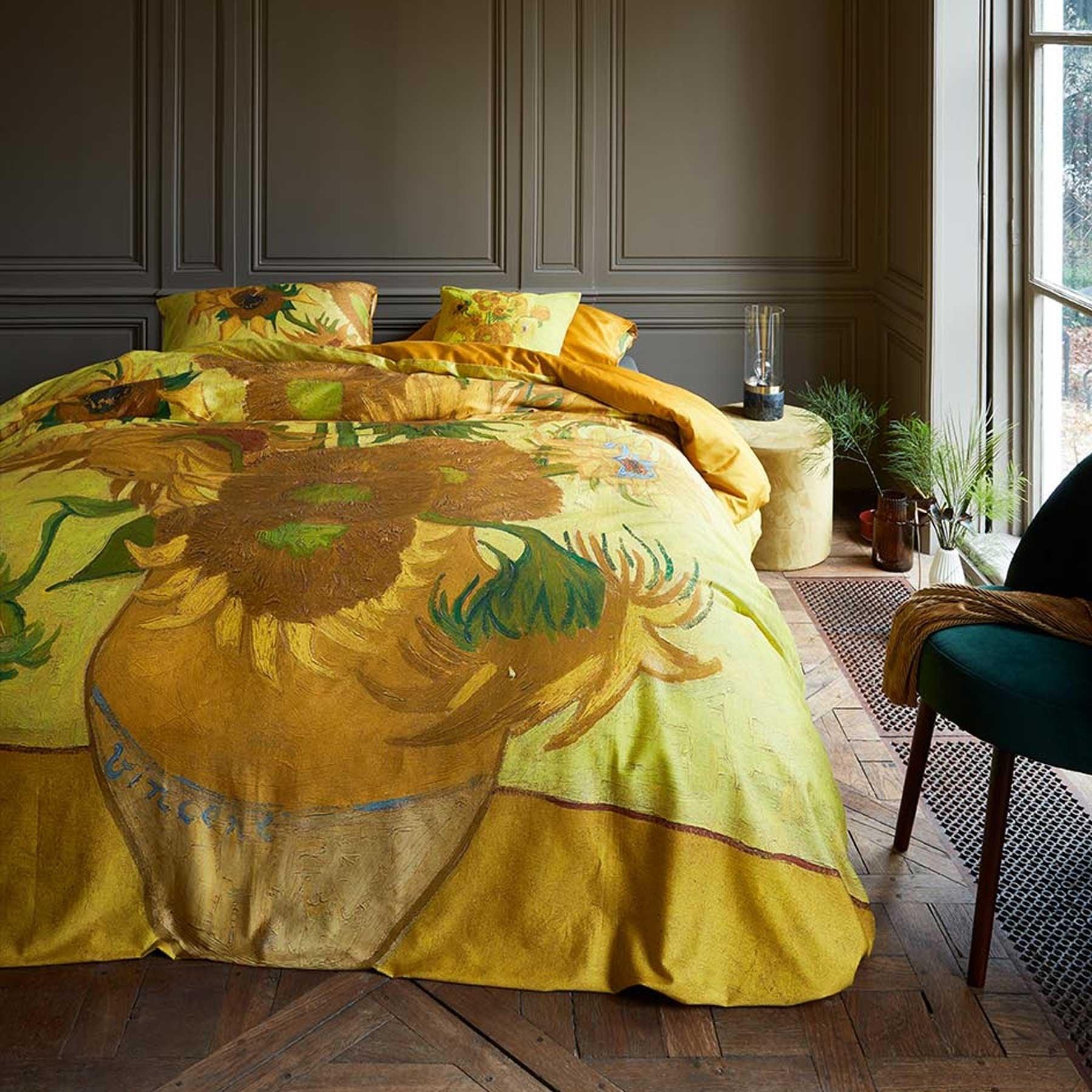 Bedding House Tournesol Yellow Quilt Cover Set King - Harrogates