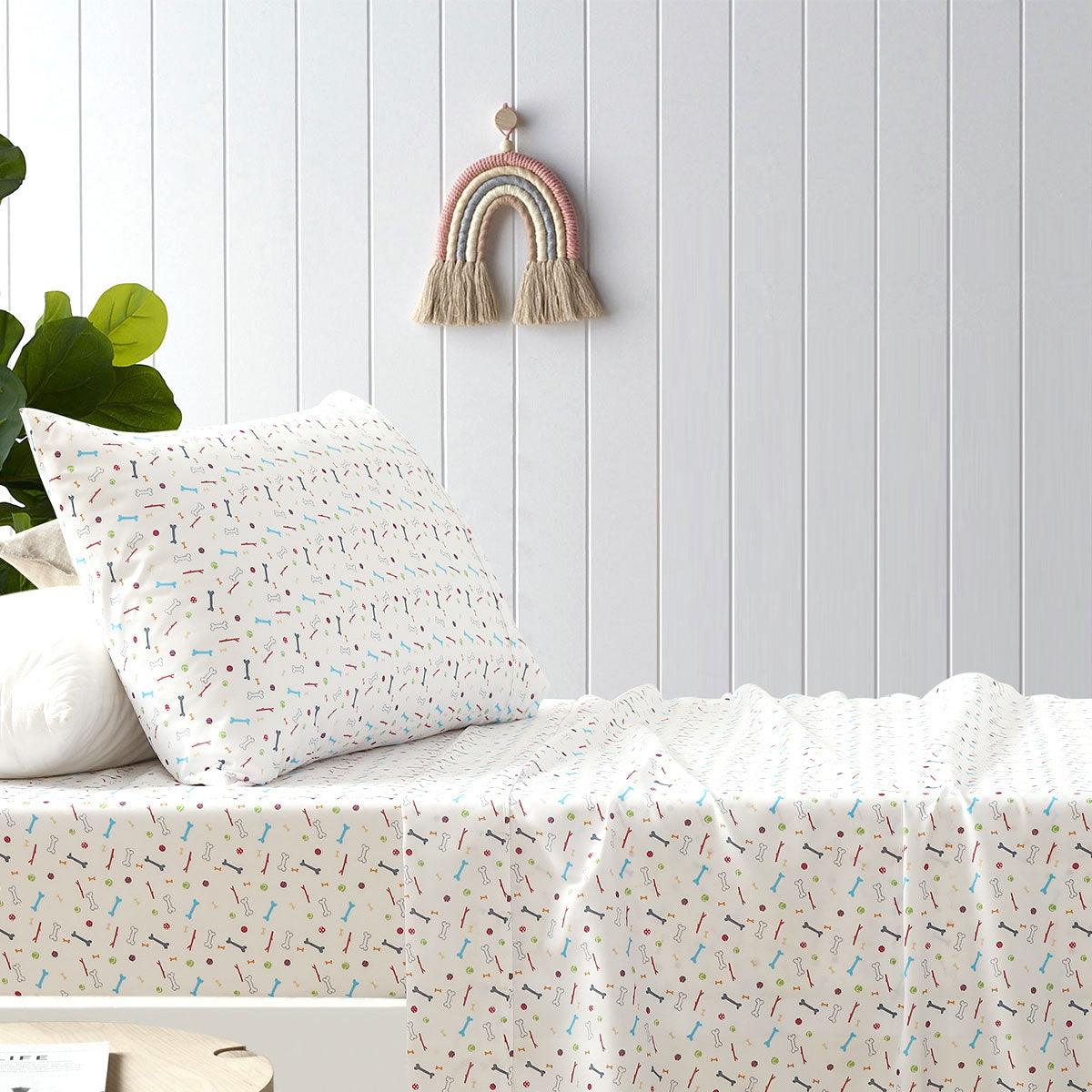 Happy Kids Bones Kids Printed Sheet Set Single - Harrogates