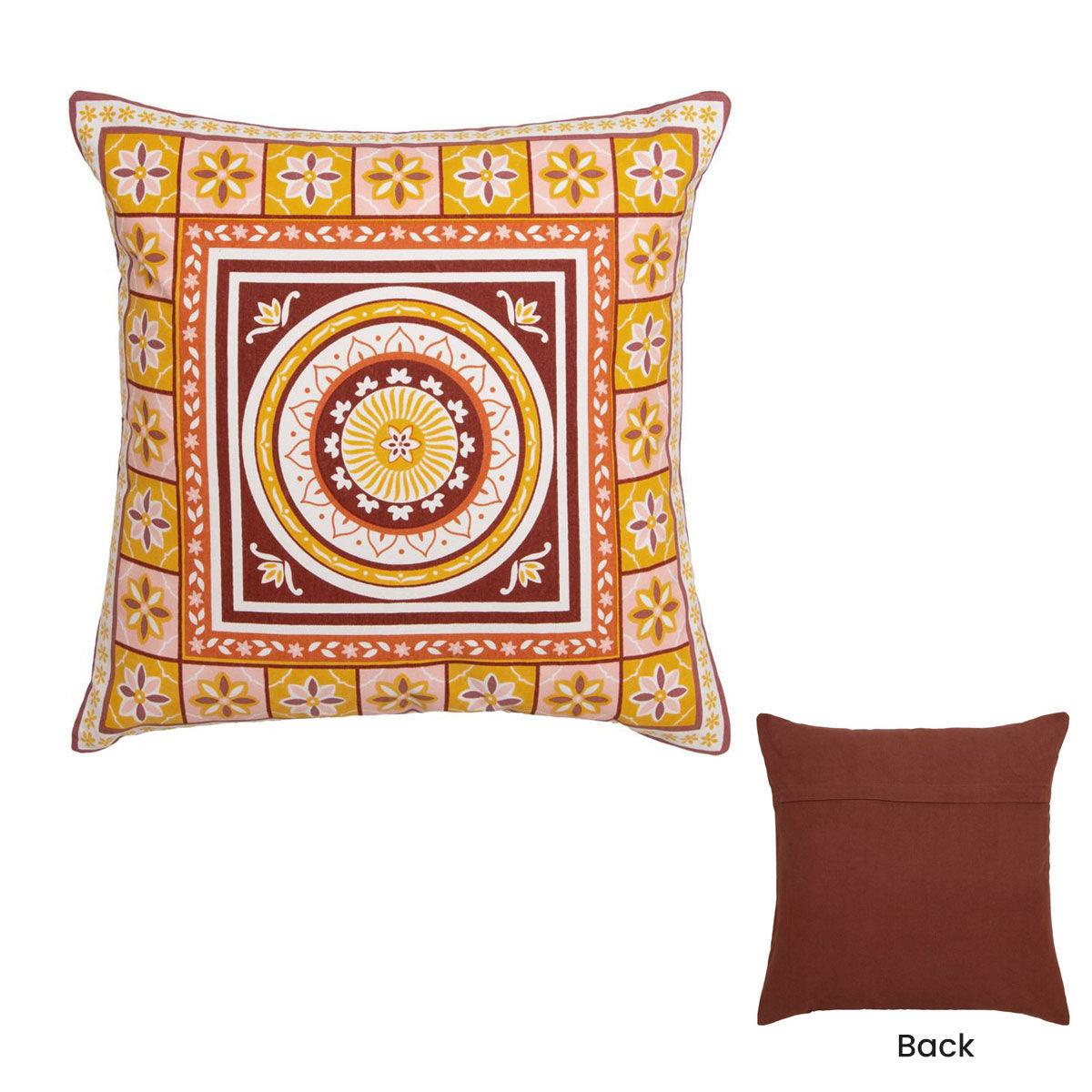 J Elliot Home Kasbah Luxury Filled Cushion 50 x 50cm Pink - Harrogates