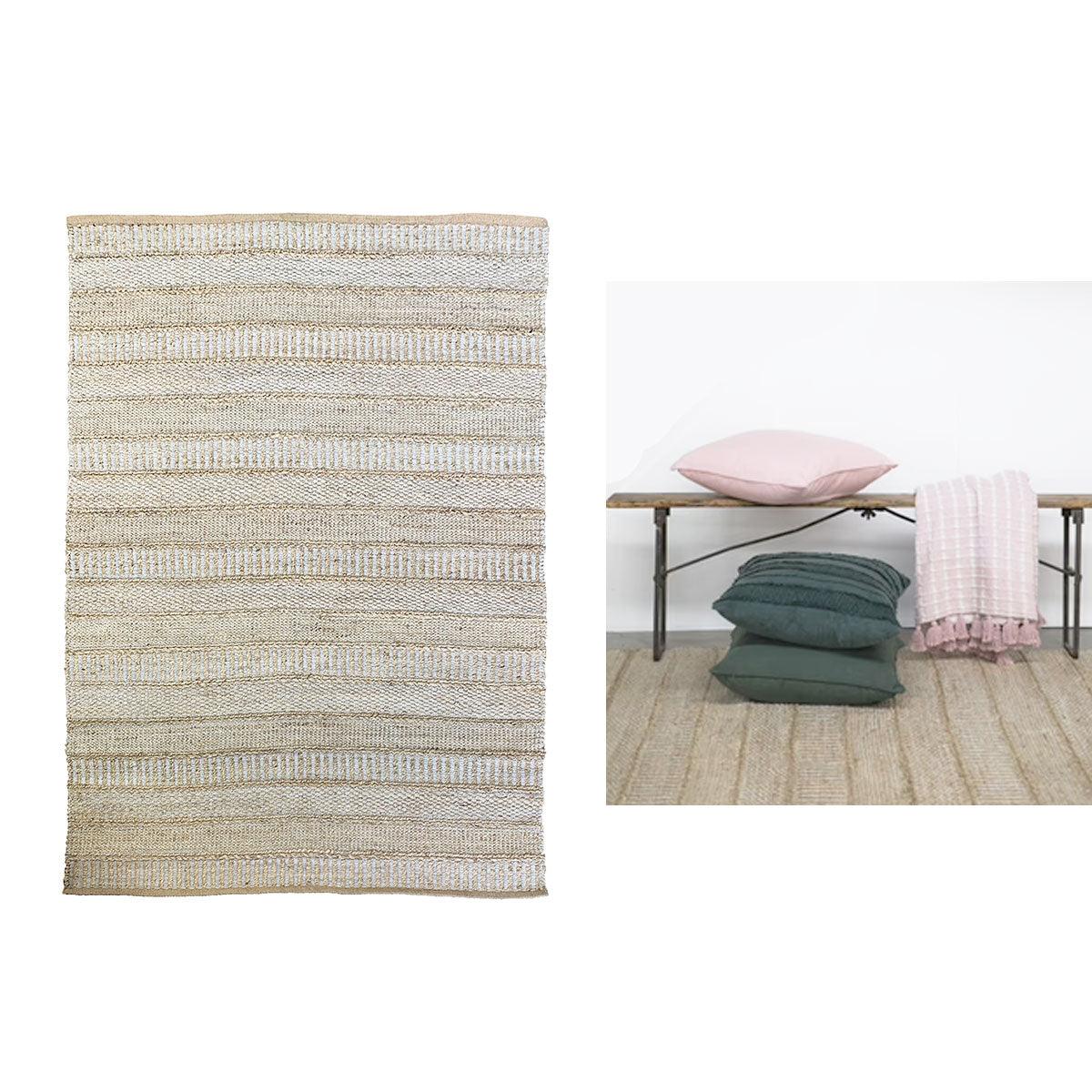 J Elliot Home Fraser Jute Floor Rug 160 x 230cm - Harrogates