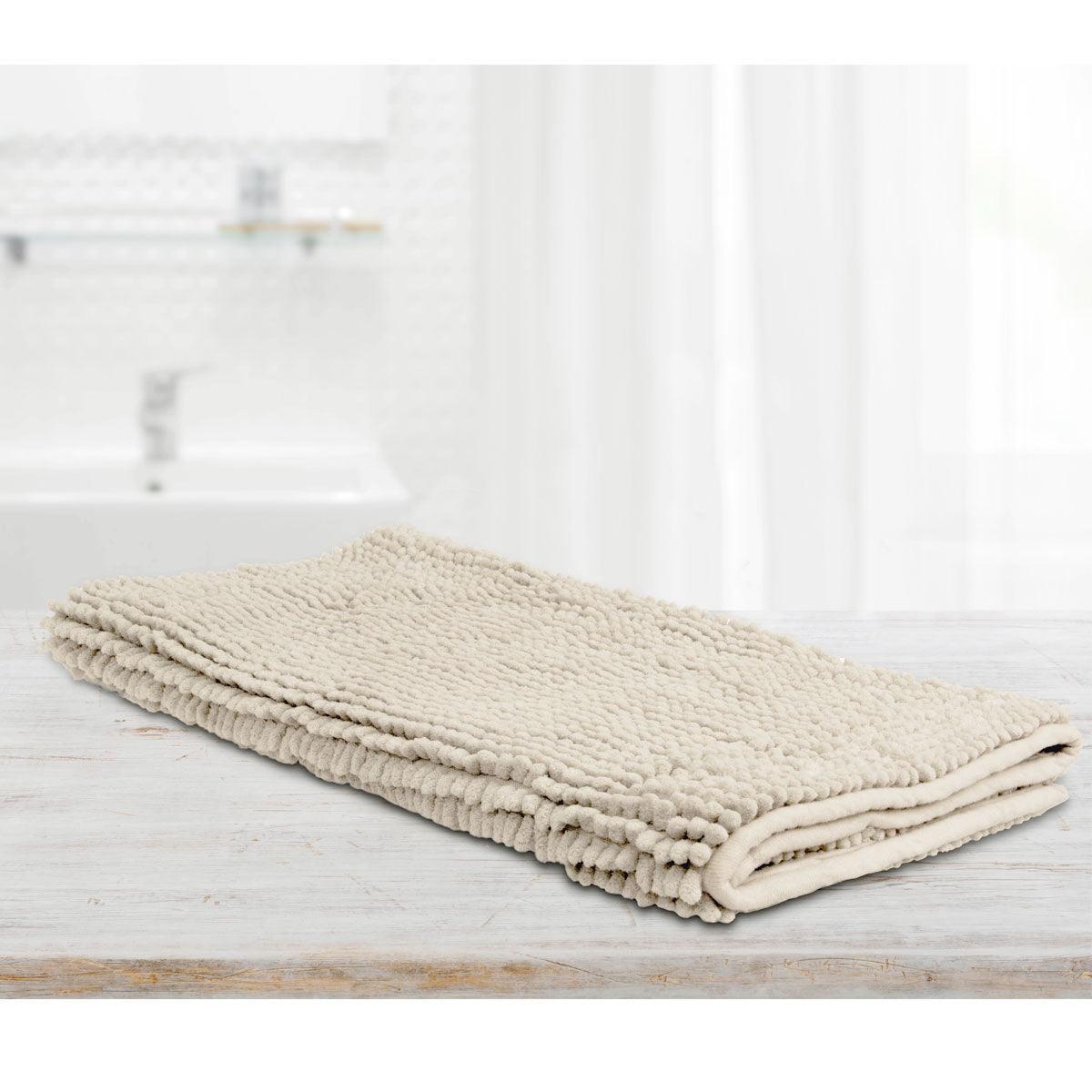 Toggle Microfiber Bath Mat Large Stone - Harrogates