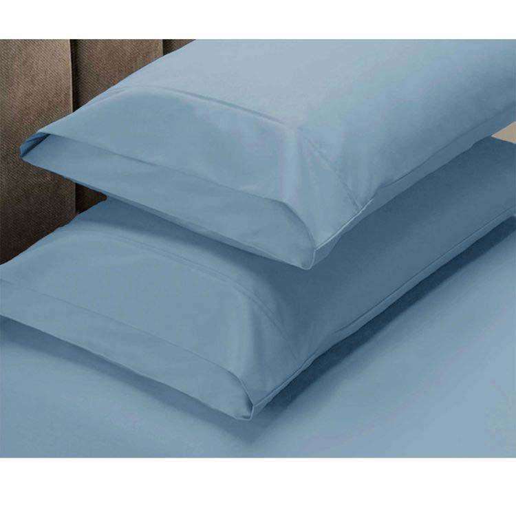 Apartmento 225TC Fitted Sheet Set King Sky plus 2 Pillowcases - Harrogates
