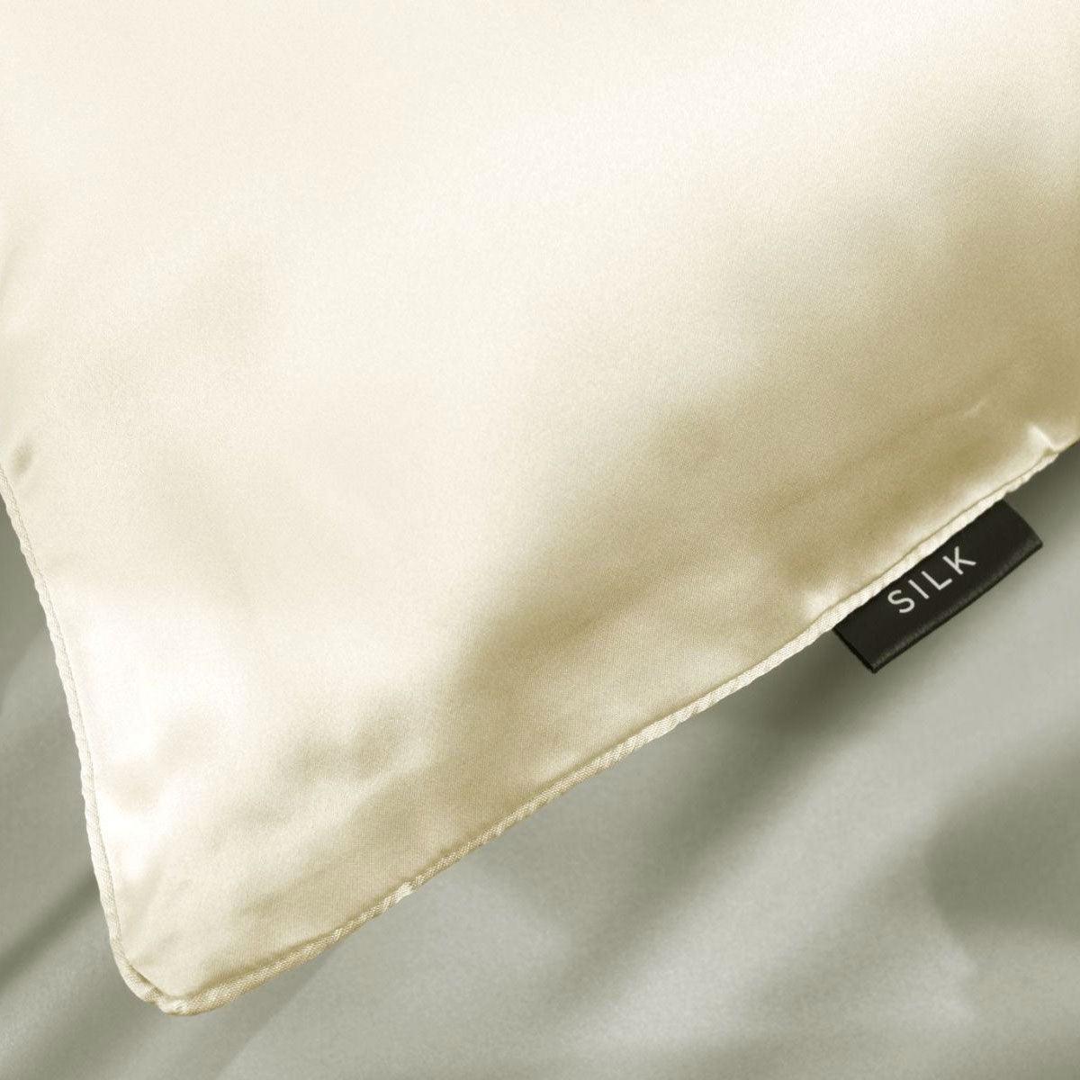 Ardor Mulberry Silk Standard Pillowcase Ivory Dreams - Harrogates