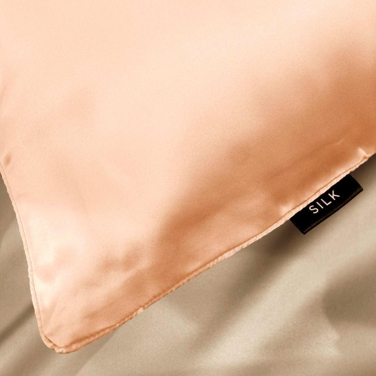 Ardor Mulberry Silk Standard Pillowcase Peach Spritz - Harrogates