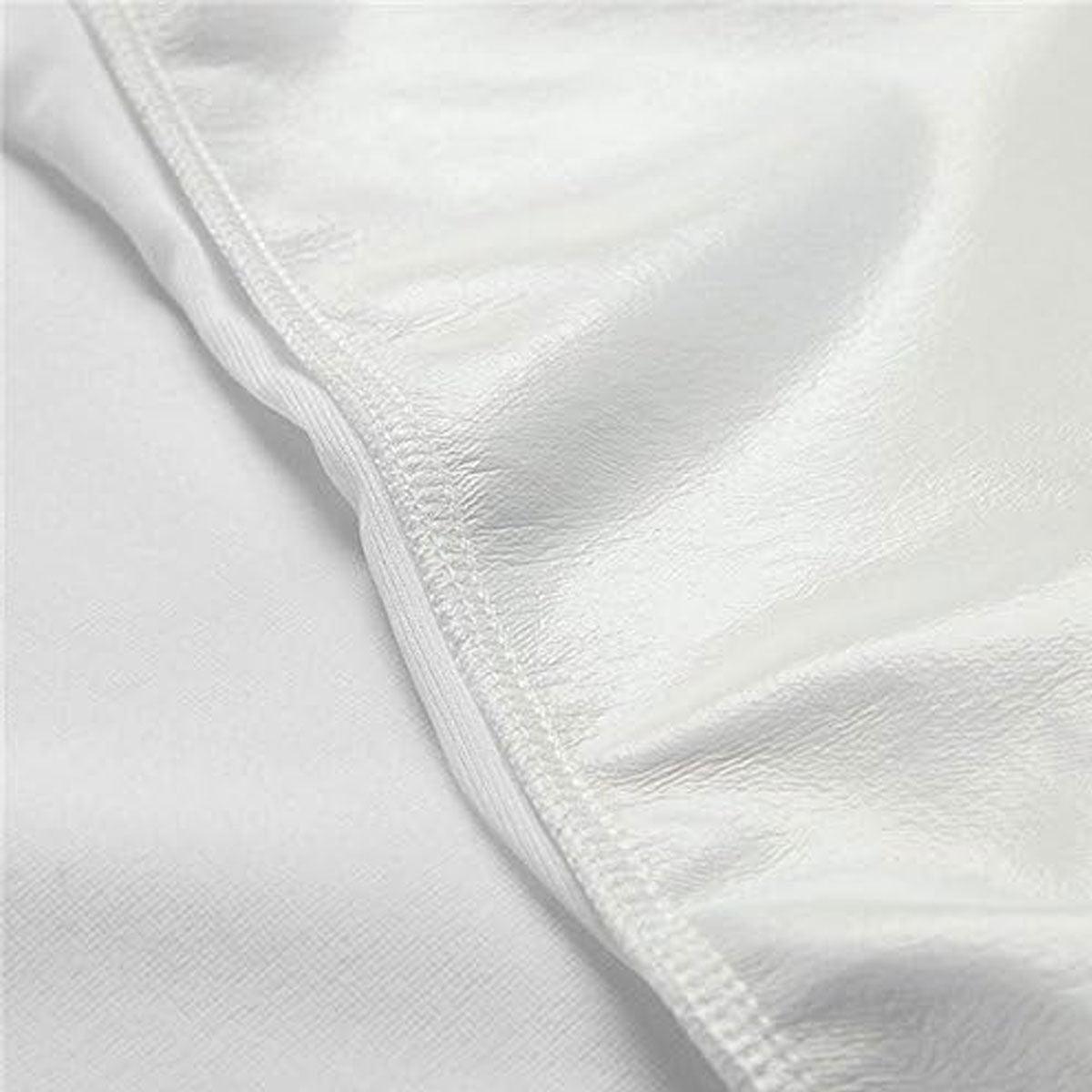 Waterproof Fitted Mattress Protector Large Cot Size 135x77x19cm - Harrogates
