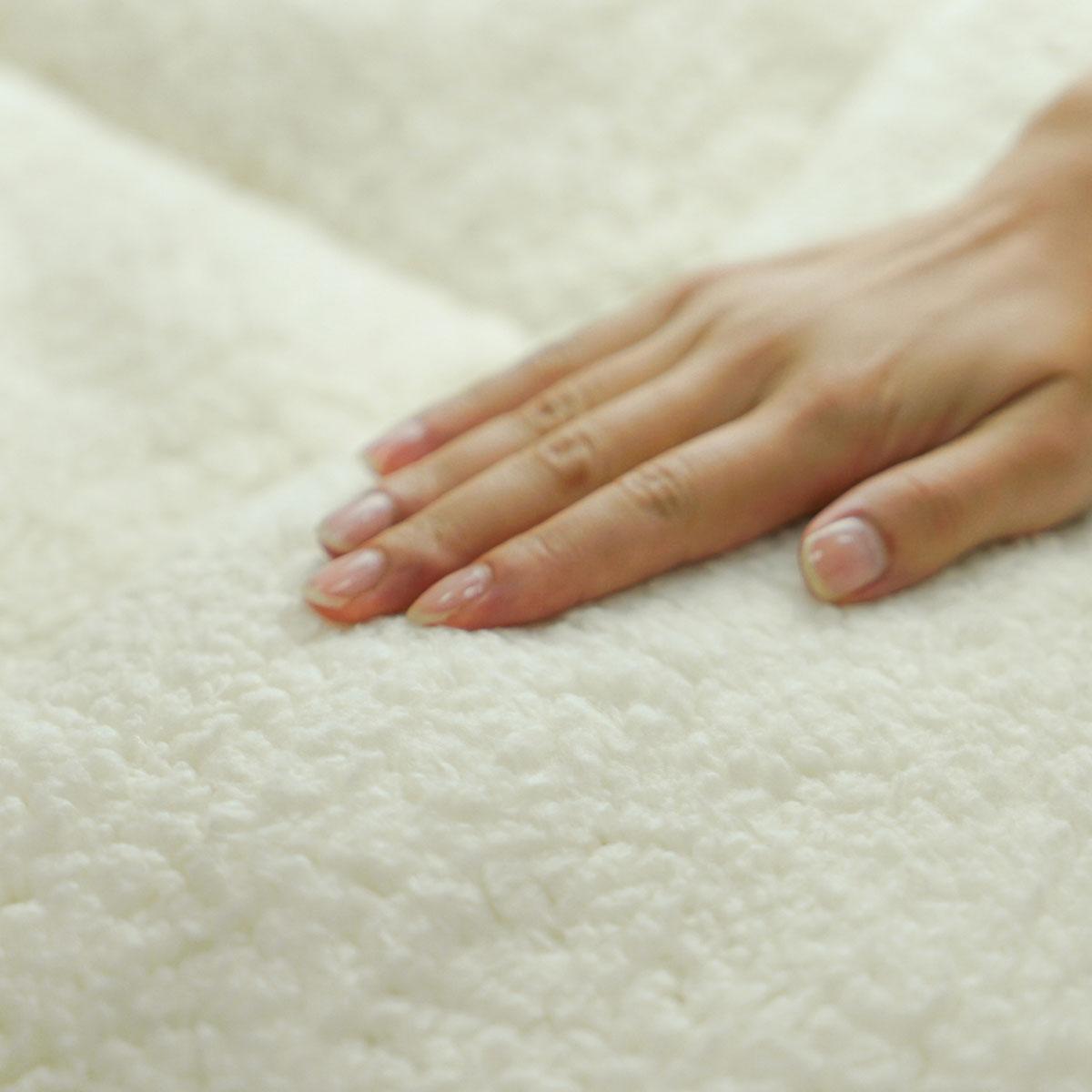 Ramesses 1600GSM Sherpa Winter Mattress Topper Queen - Harrogates