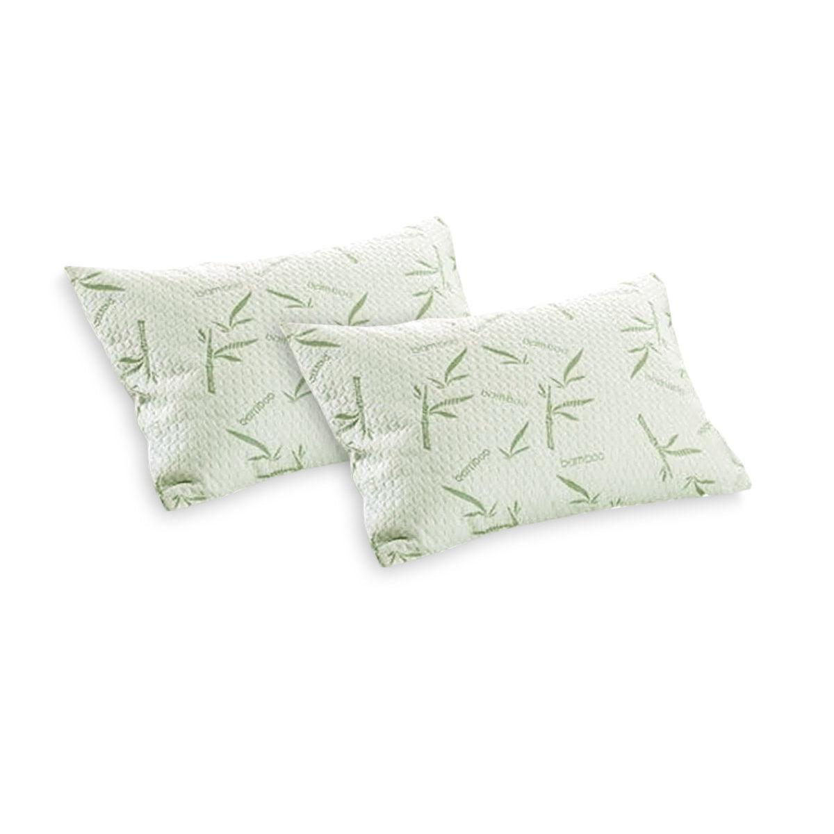 Alastairs Pair of Nature Basics Bamboo Waterproof Standard Pillow Protectors - Harrogates