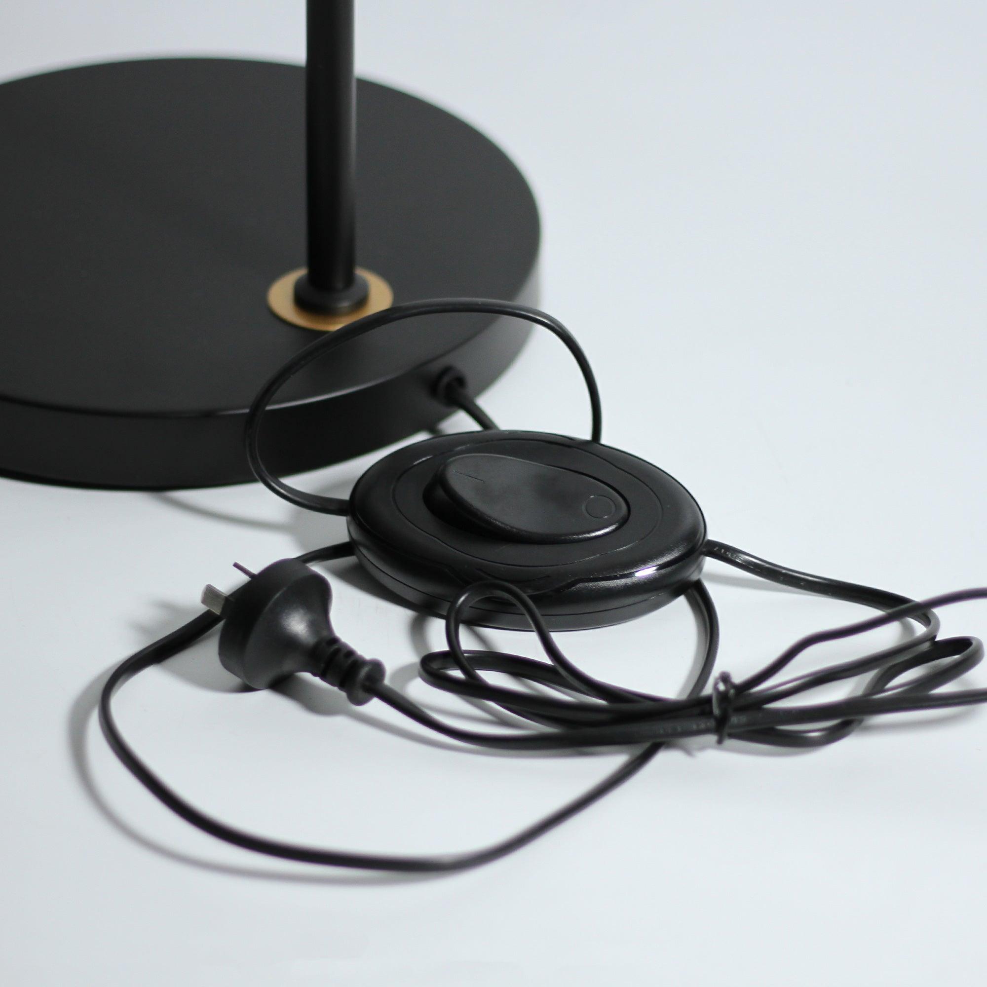 Yvette Rattan Floor Lamp - Harrogates