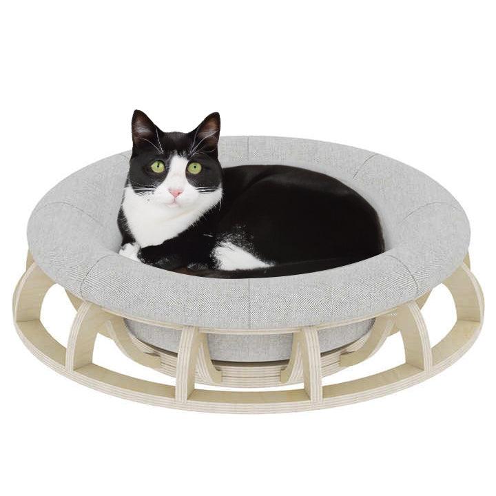 Timber Gyro Cat Nest Bed - Harrogates