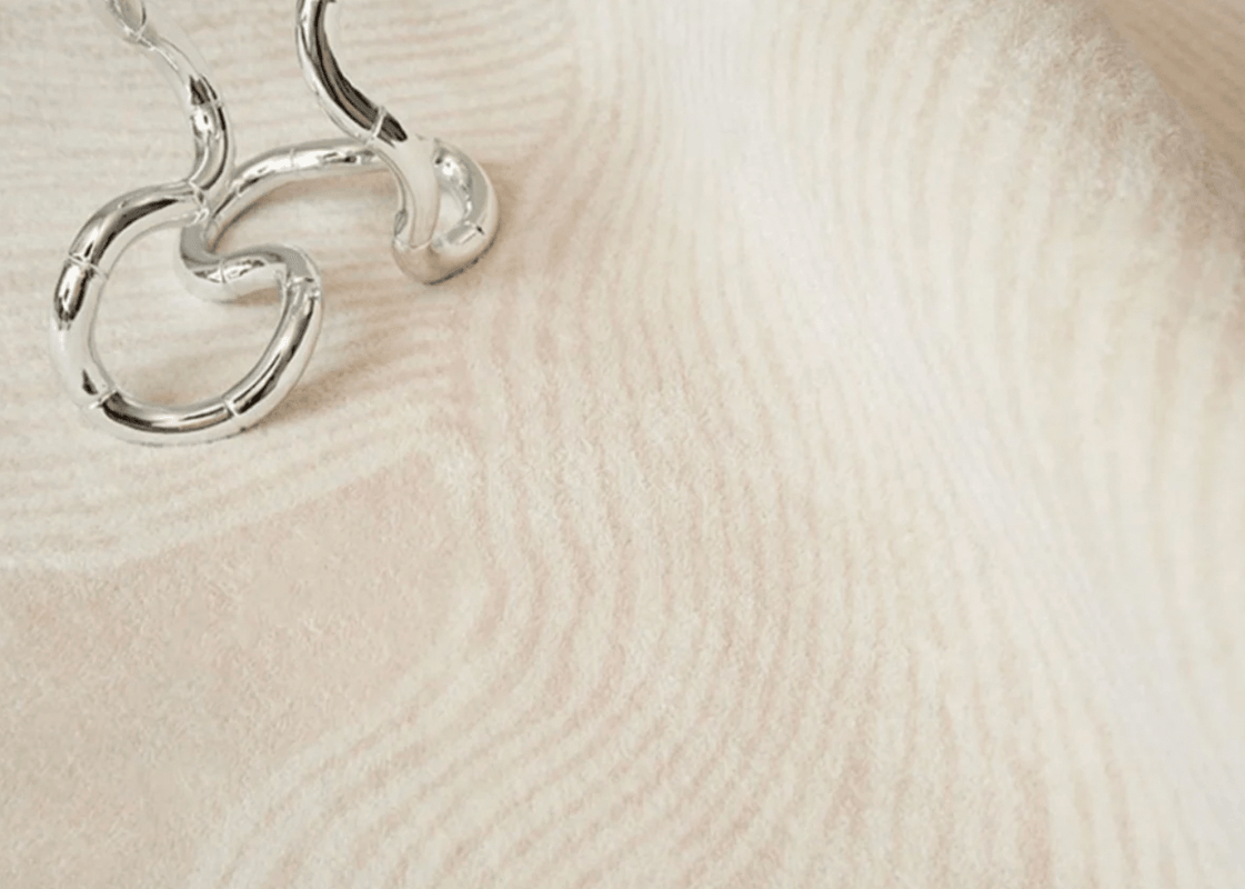 White Imitation Cashmere Rug 160cm*240cm - Harrogates