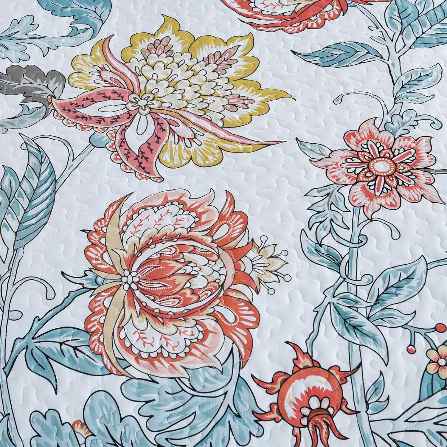 Jazzy Quilted bedspread and pillowcovers set: Express Your Personality - Queen size - Harrogates
