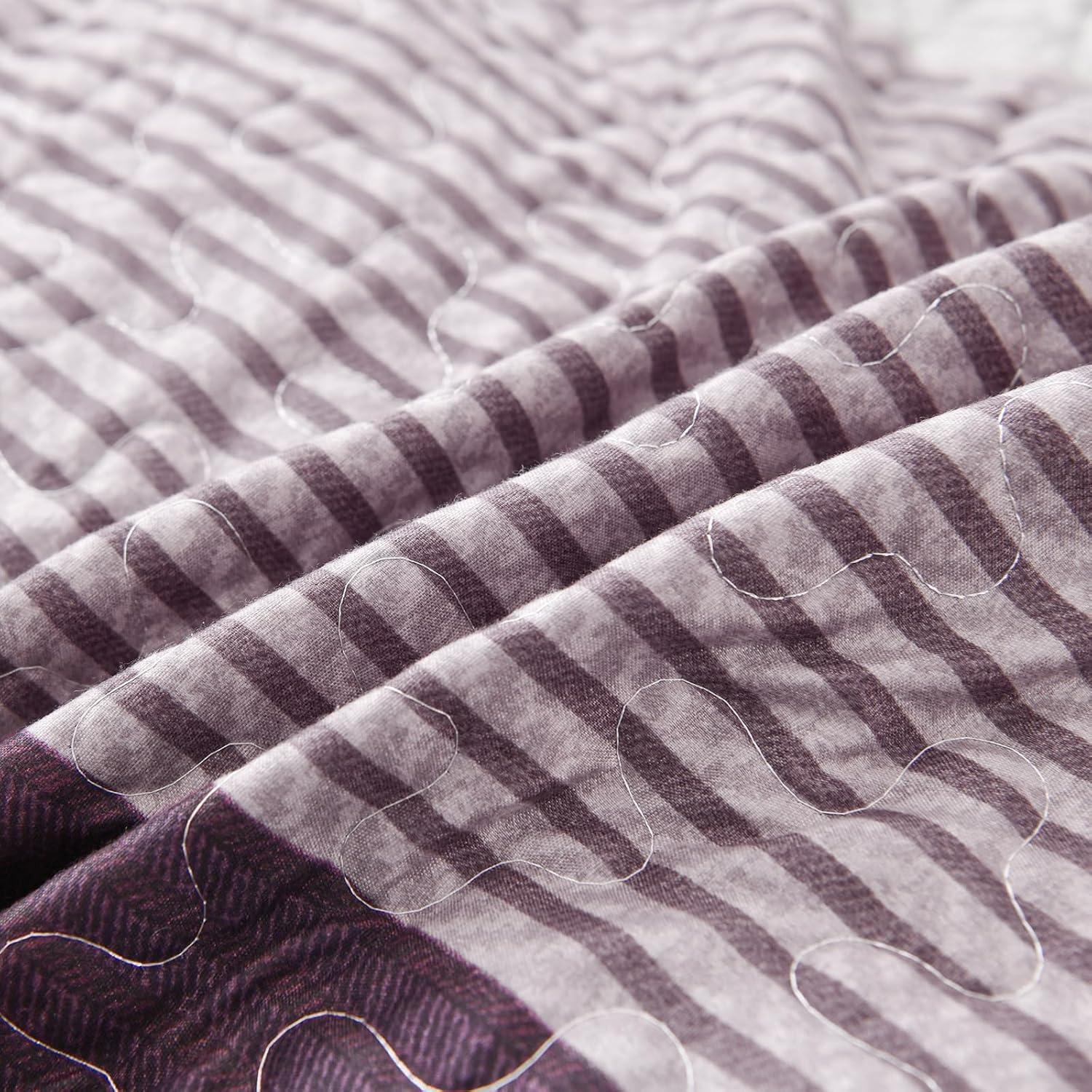 Radiant Quilted coverlet and pillowcovers set: Brighten Any Room - Queen size - Harrogates