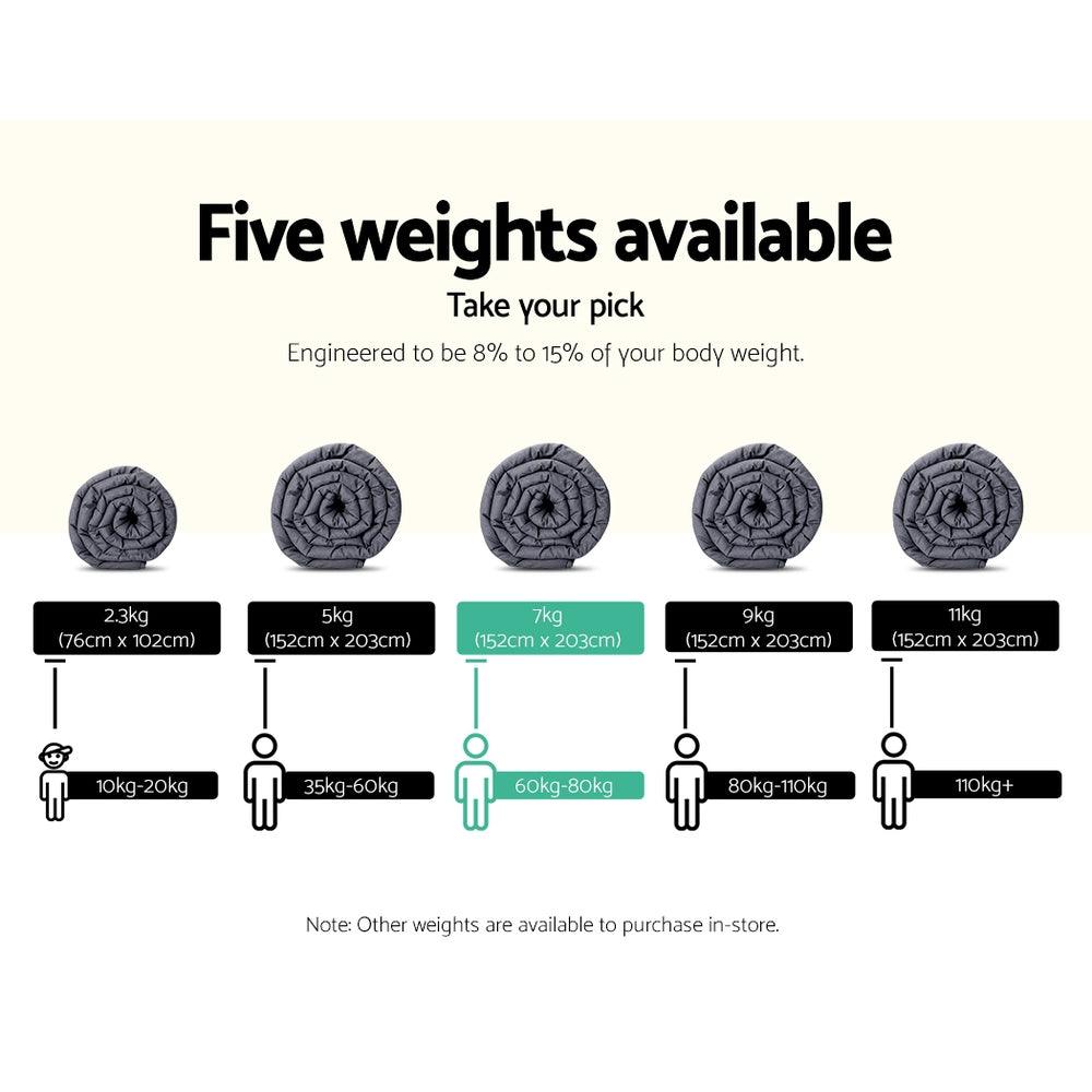 Giselle Weighted Blanket 7KG Adult - Harrogates