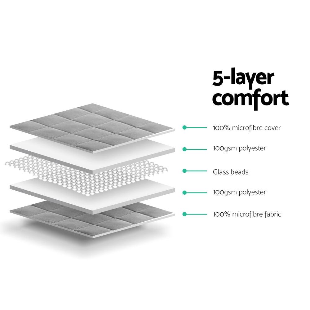 Giselle Weighted Blanket 7KG Deep Relax - Harrogates