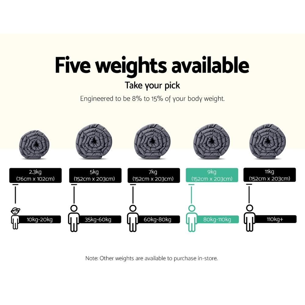 Giselle Weighted Blanket 9KG Adult - Harrogates