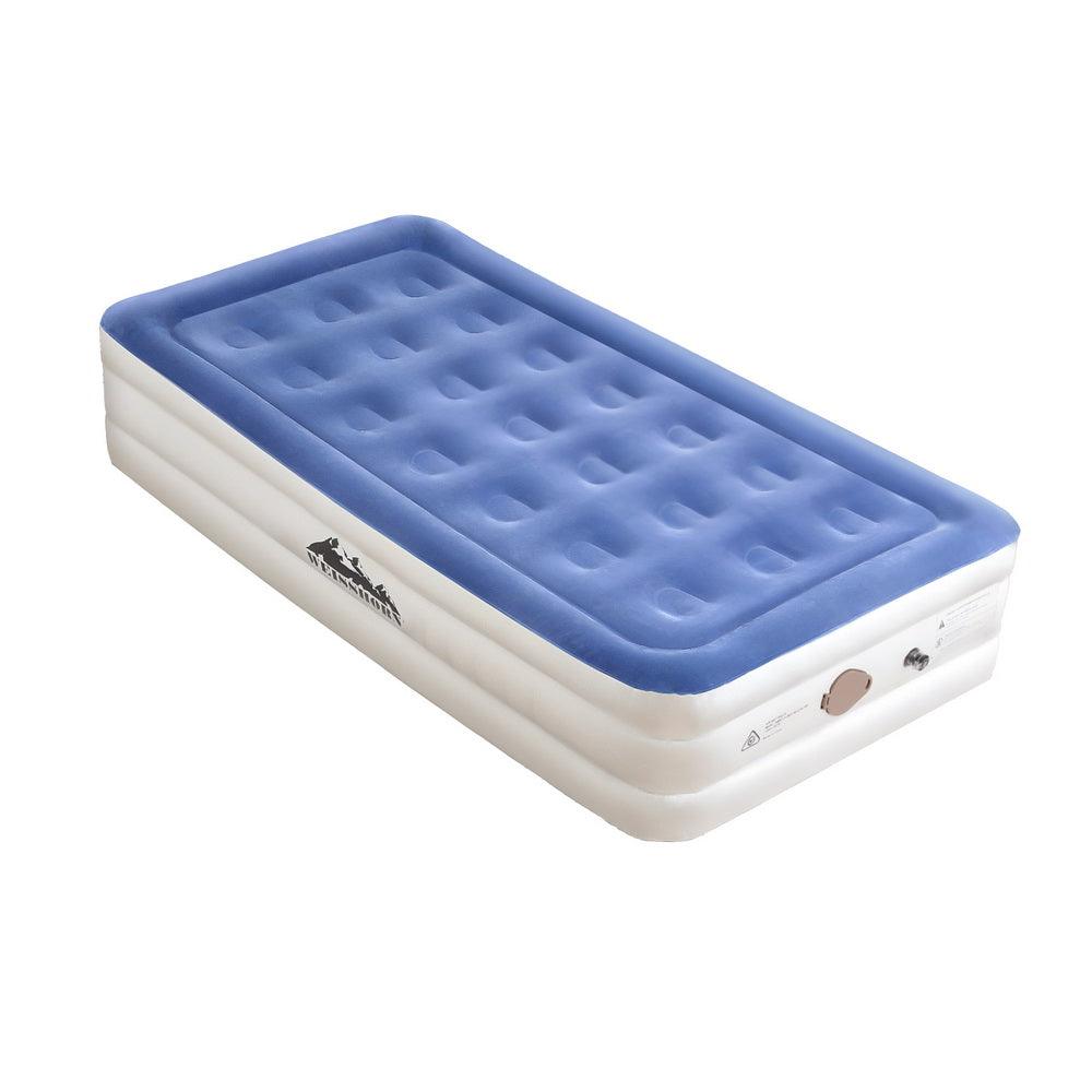 Weisshorn Air Mattress Single Inflatable Bed 46cm Cube Airbed - Harrogates