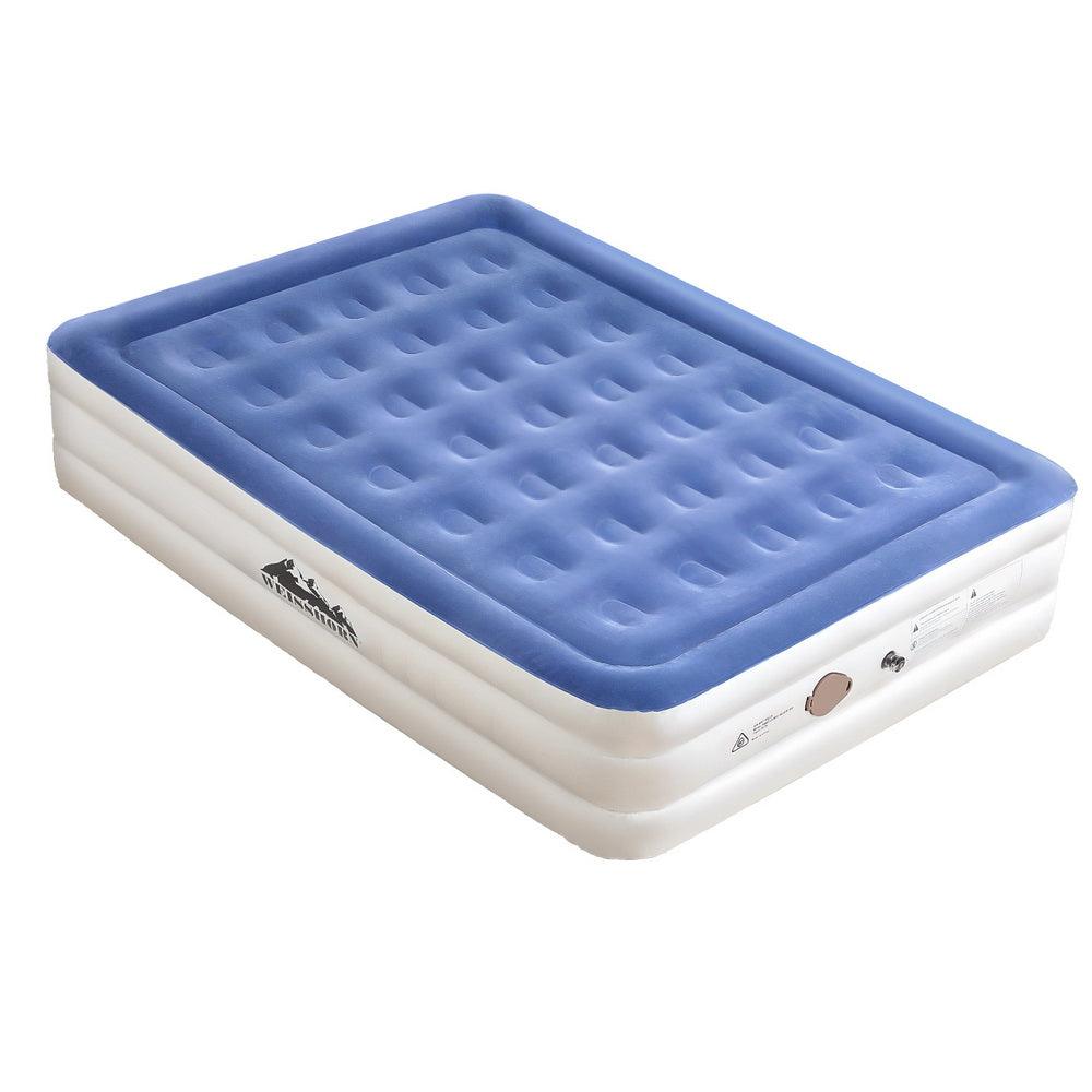 Weisshorn Air Mattress Queen Inflatable Bed 46cm Air bed Cube - Harrogates