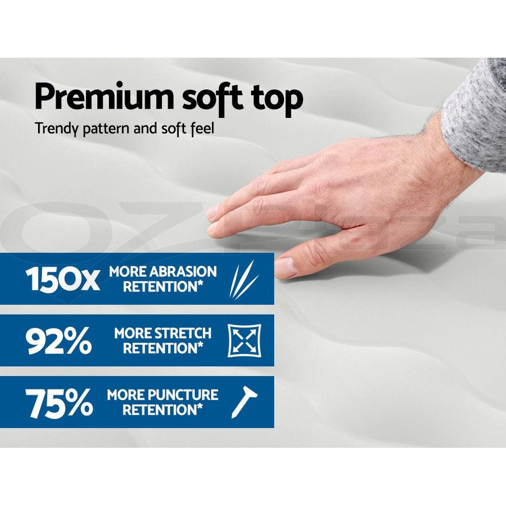 Bestway Air Mattress Queen Inflatable Bed 46cm Airbed Grey - Harrogates