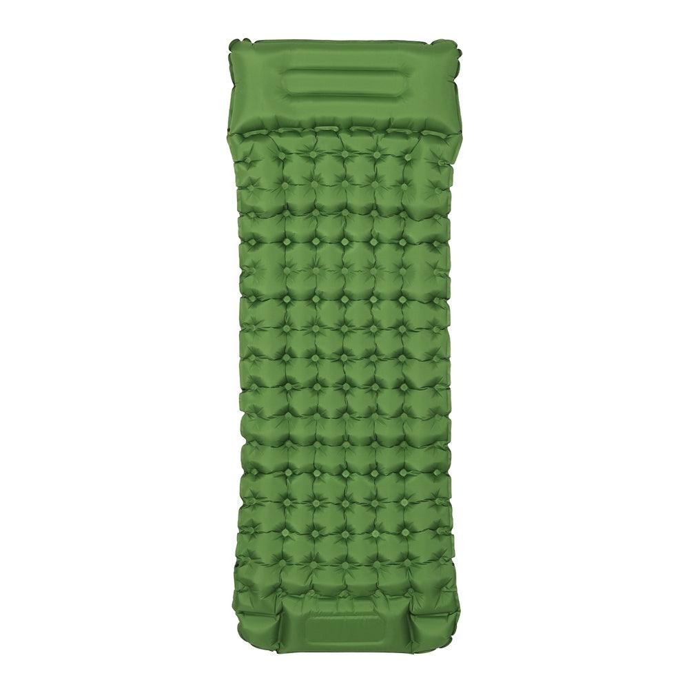 Weisshorn Self Inflating Mattress Camping Sleeping Mat Air Bed Pad Single Pillow - Harrogates