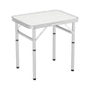 Weisshorn Folding Camping Table 60CM Adjustable Portable Outdoor Picnic Desk - Harrogates