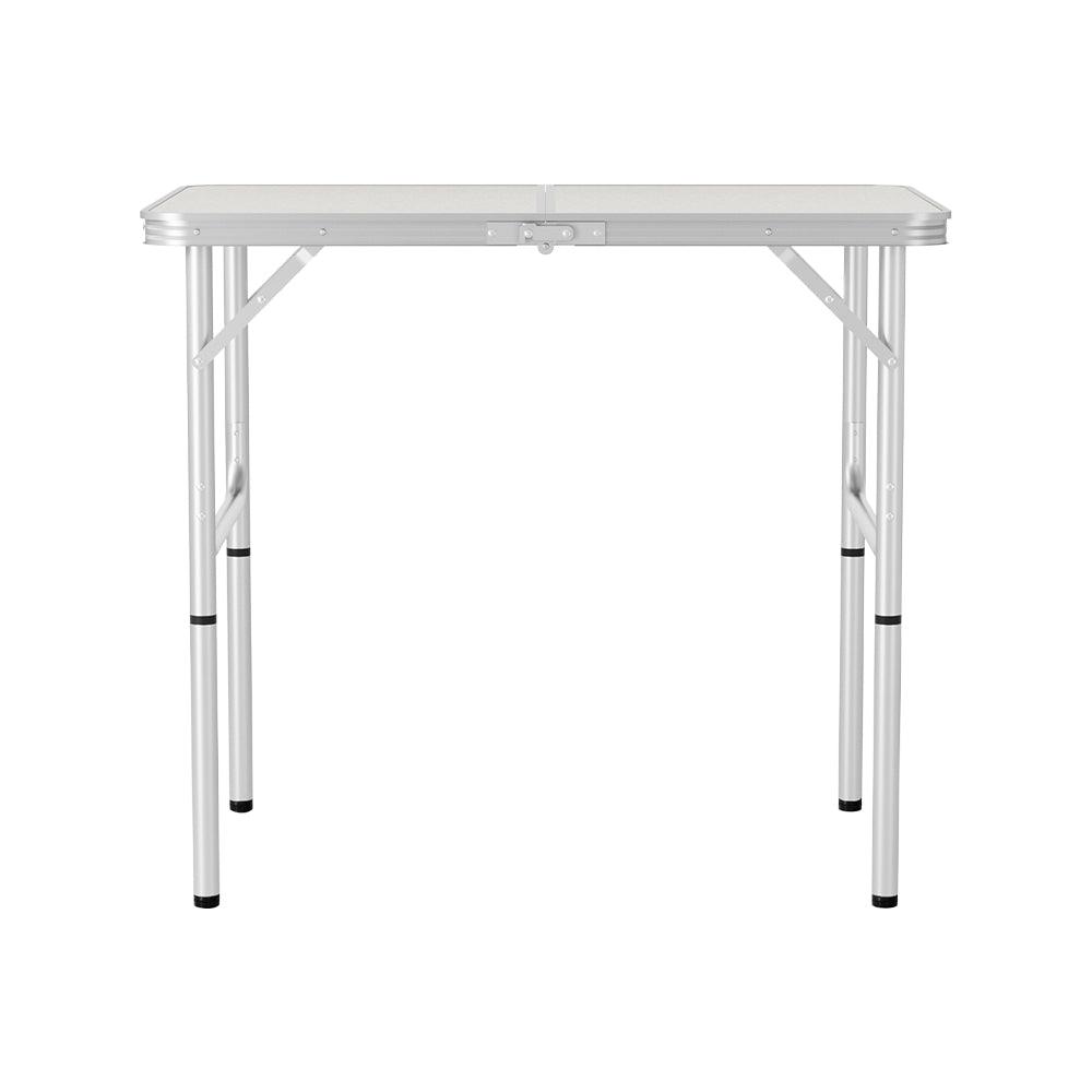 Weisshorn Folding Camping Table 90CM Adjustable Portable Outdoor Picnic Desk - Harrogates