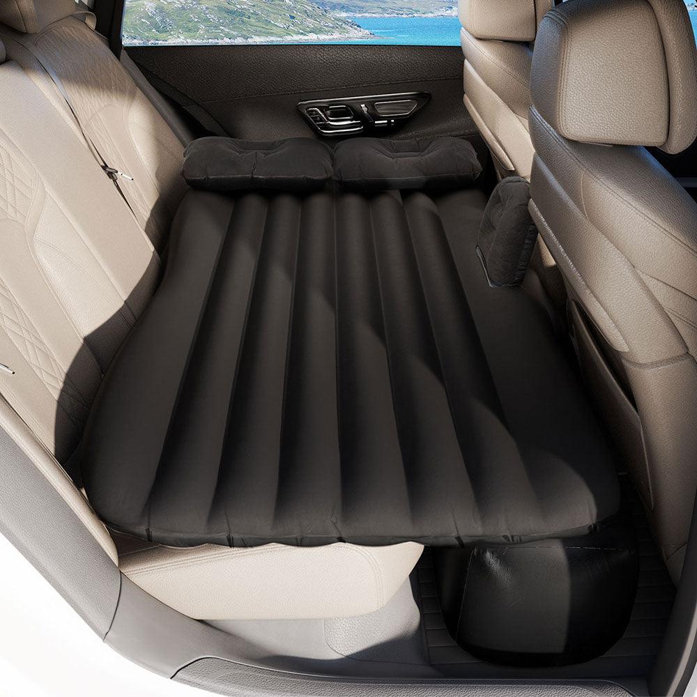 Weisshorn Car Mattress 134x78 Inflatable SUV Back Seat Camping Bed Black - Harrogates