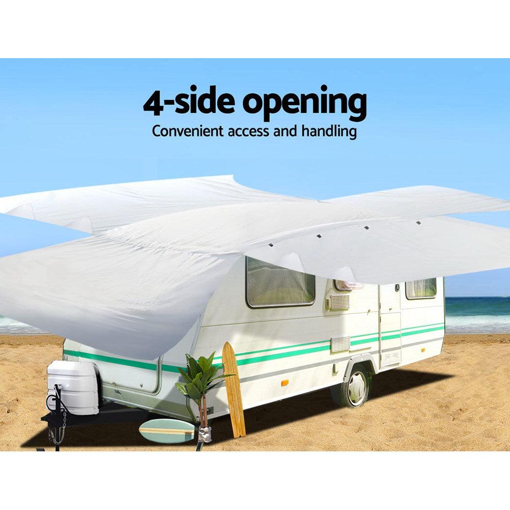 Weisshorn 18-20ft Caravan Cover Campervan 4 Layer UV Water Resistant - Harrogates