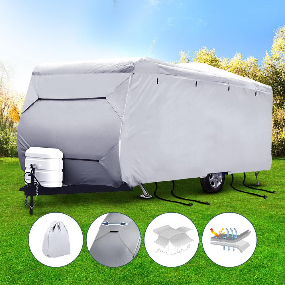 Weisshorn 16-18ft Caravan Cover Campervan 4 Layer UV Water Resistant - Harrogates