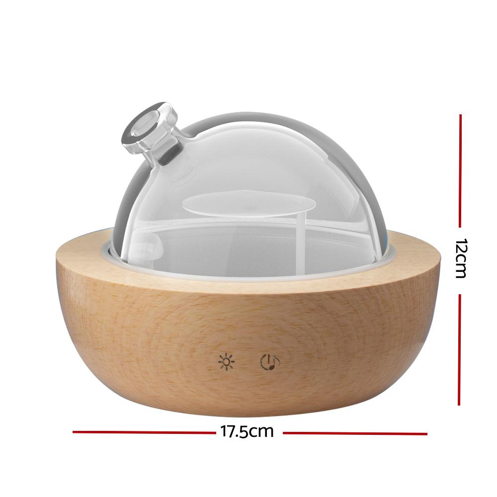 Devanti Aroma Diffuser Aromatherapy Glass 200ml - Harrogates