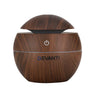 Devanti Aroma Diffuser Aromatherapy Dark Wood 130ml - Harrogates