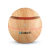 Devanti Aroma Diffuser Aromatherapy Light Wood 130ml - Harrogates