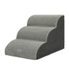 i.Pet Dog Ramp Steps Foam 3 Tier Pet Stairs For Bed Sofa Car Portable Indoor - Harrogates