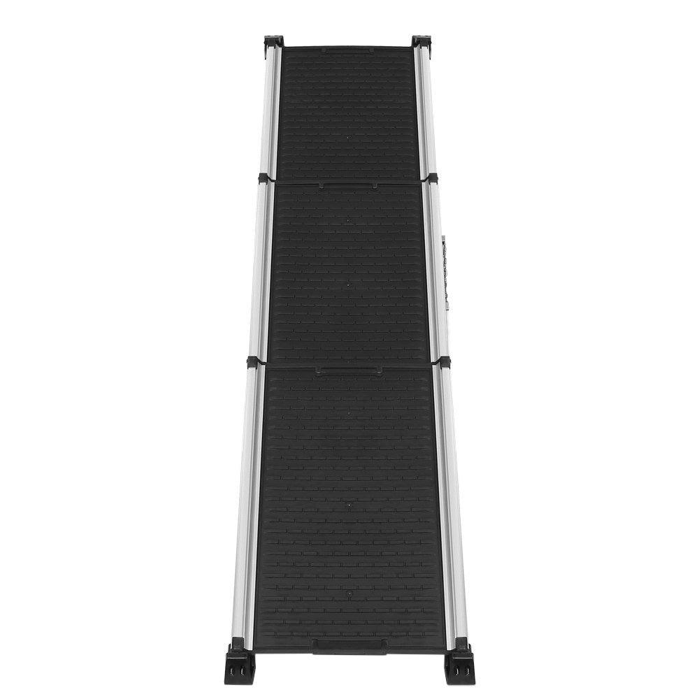 i.Pet Dog Ramp Pet Stairs Steps Car SUV Foldable Portable Ladder Adjustable - Harrogates