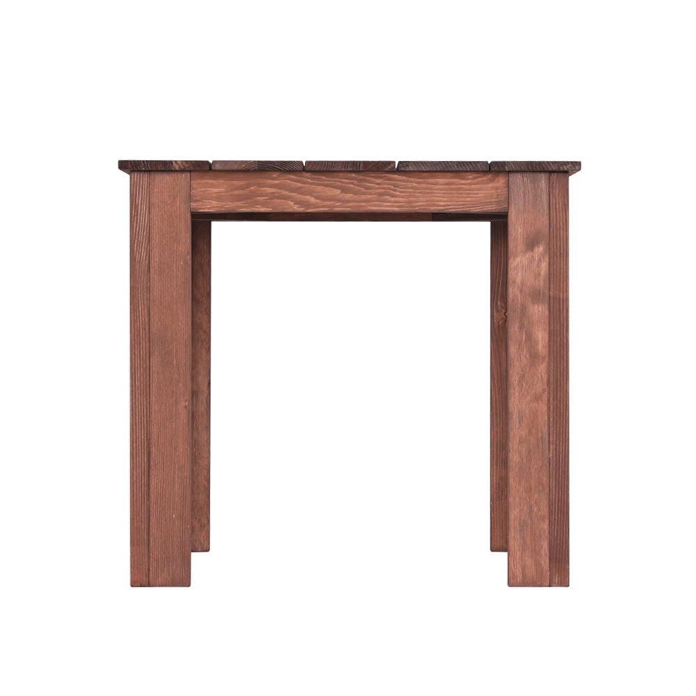 Gardeon Coffee Side Table Wooden Desk Outdoor Furniture Camping Garden Brown - Harrogates