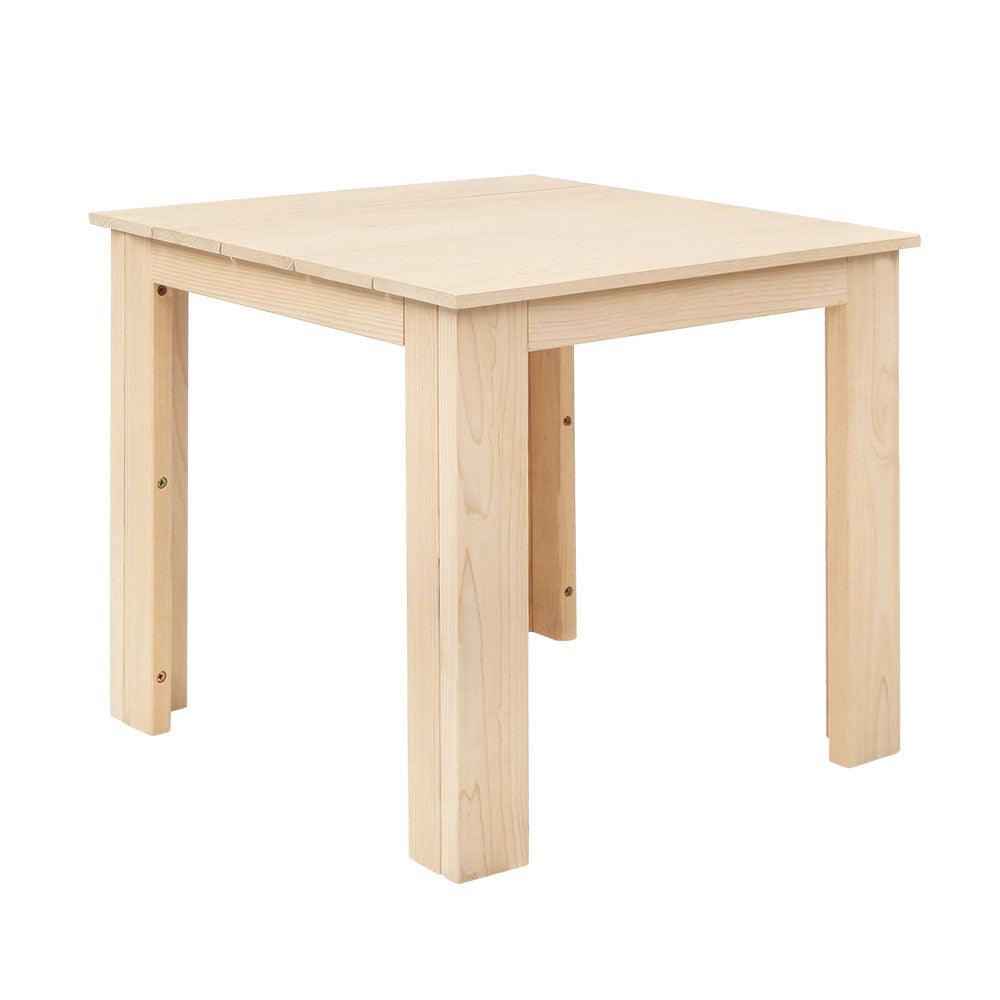Gardeon Coffee Side Table Wooden Desk Outdoor Furniture Camping Garden Natural - Harrogates