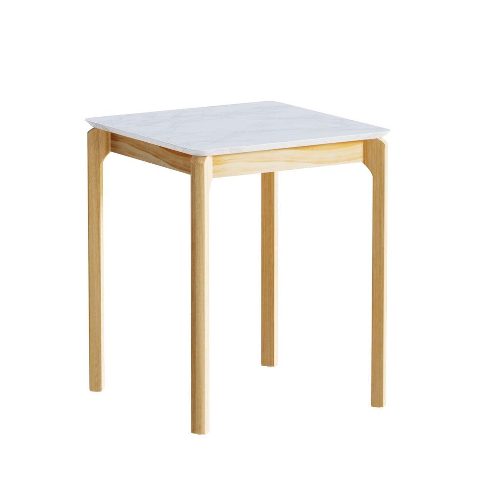 Artiss Coffee Table Marble Effect Square - Harrogates