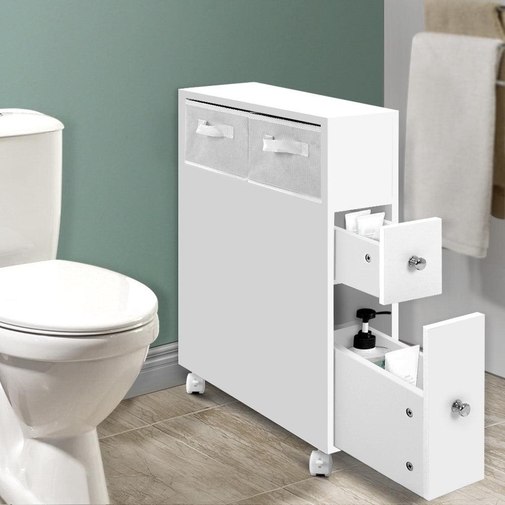Artiss Bathroom Cabinet Storage Toilet Organiser - Harrogates