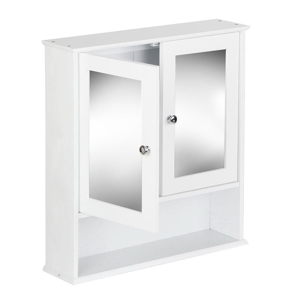 Artiss Bathroom Mirror Cabinet Storage Cupboard - Harrogates