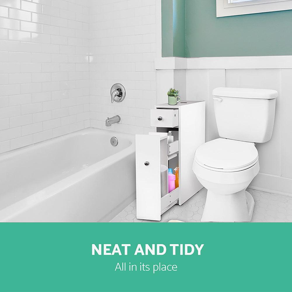Artiss Bathroom Storage Cabinet Tissue Holder - Harrogates