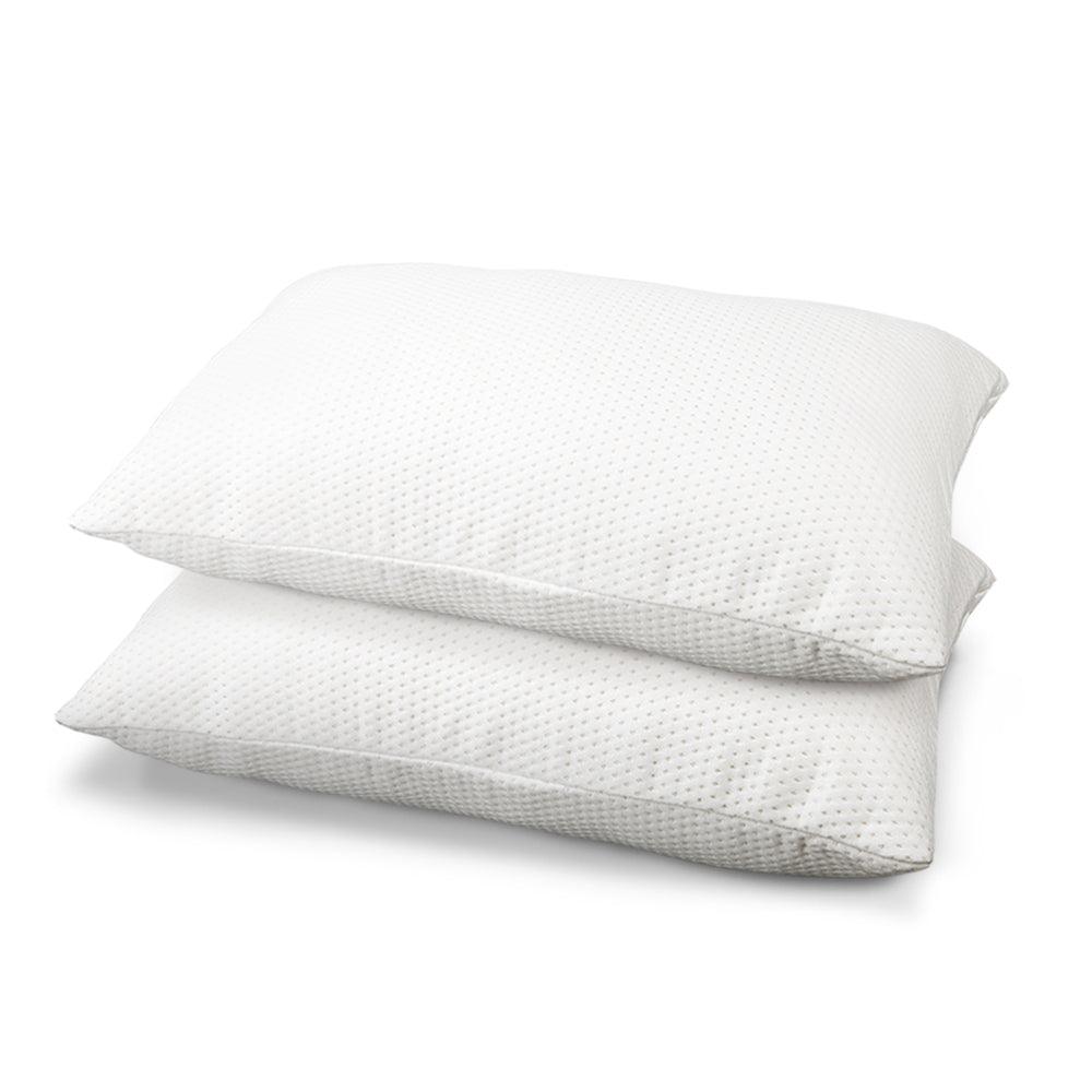 Giselle Bedding Memory Foam Pillow 19cm Thick Twin Pack - Harrogates