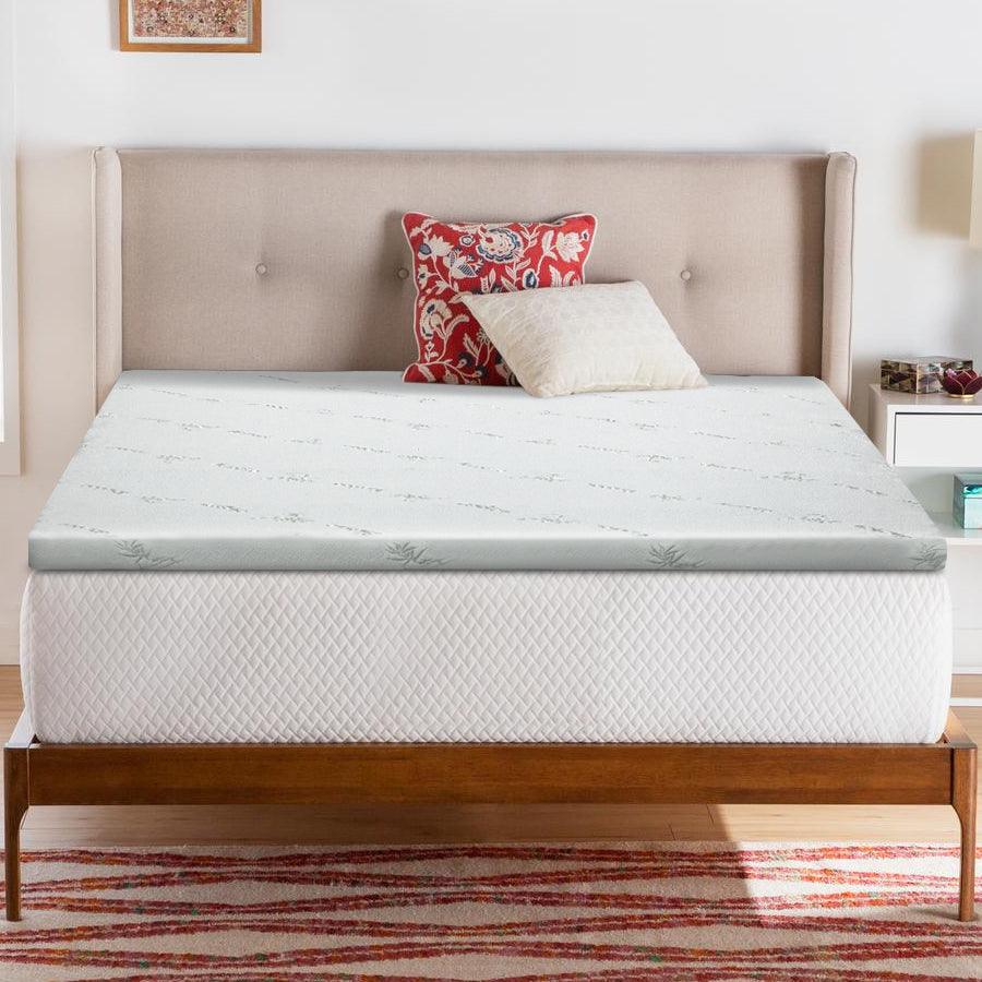 Giselle Bedding Memory Foam Mattress Topper Cool Gel 5cm King - Harrogates