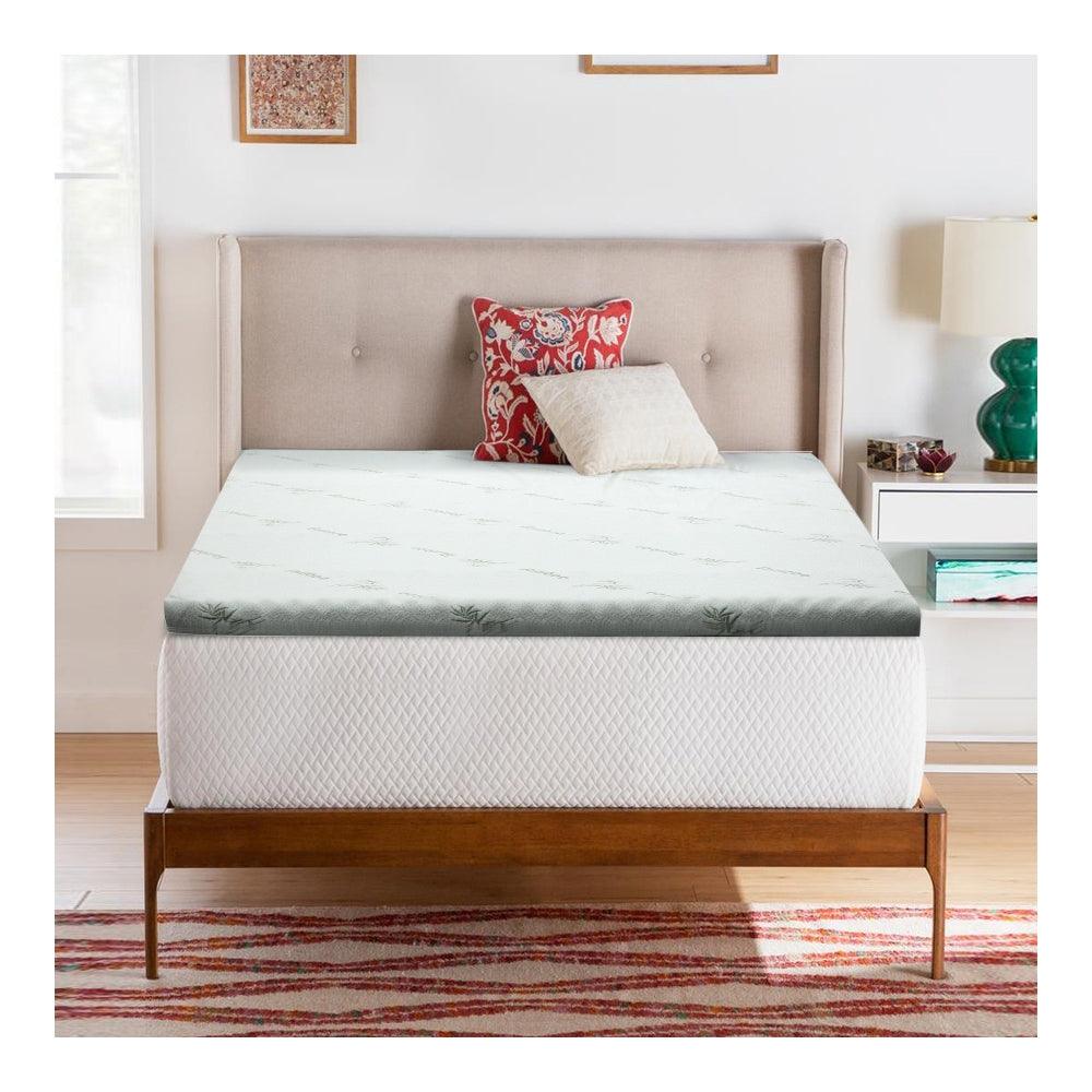 Giselle Bedding Memory Foam Mattress Topper Cool Gel 8cm Single - Harrogates