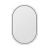 Embellir LED Wall Mirror With Light 50X75CM Bathroom Decor Oval Mirrors Vanity - Harrogates