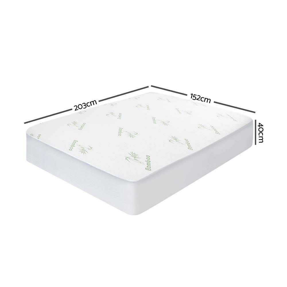 Giselle Bedding Mattress Protector Bamboo Queen - Harrogates