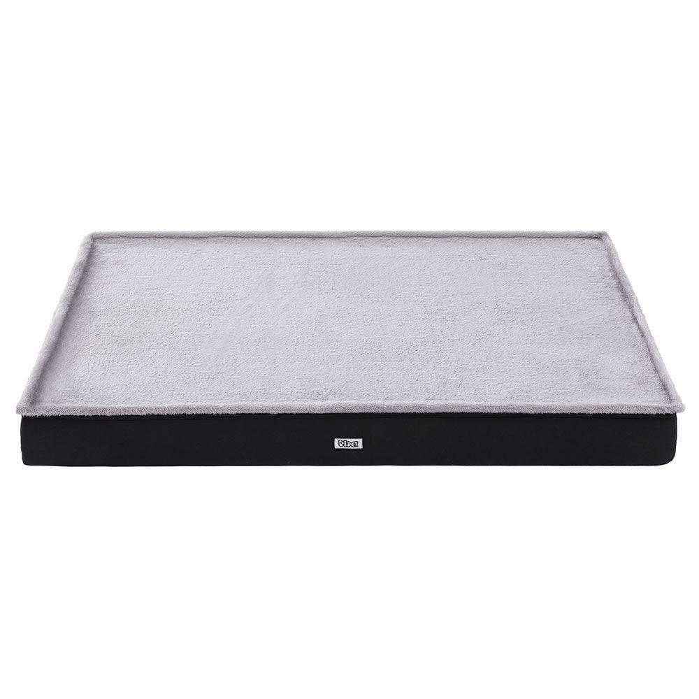 i.Pet Pet Bed Dog Cat Extra Large Calming Soft Sofa Foam Cushion Washable Cover Grey - Harrogates