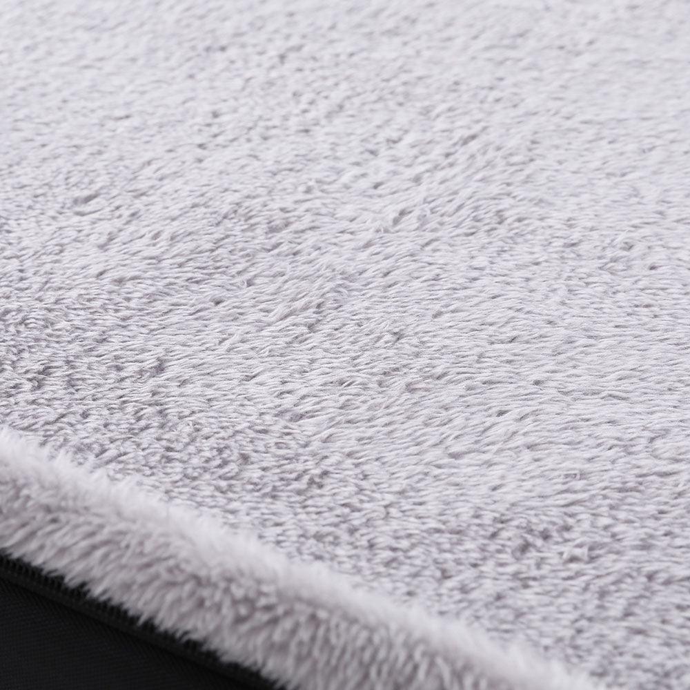 i.Pet Pet Bed Dog Cat Extra Large Calming Soft Sofa Foam Cushion Washable Cover Grey - Harrogates